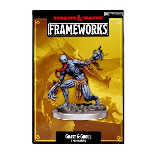 Figurines Dungeons & Dragons Frameworks Ghast et Goule kit plastique premium