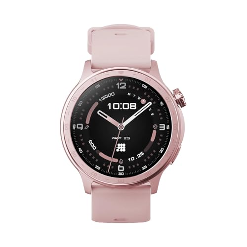 Cubitt Aura 2 Smartwatch 1.43 AMOLED Phone-Connected GPS VITA AI Assistant AI Coach Readiness & Sleep Scores 100+ Sports Modes 3ATM Water Resistant Up to 8-Day Battery Rose Gold