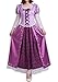 530 - Plus Size Purple Blue Princess Dress Party Costume Adult Women (Purple, 2X)