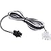 Hydro-Quip 37-0001 2-Pin AMP Plug Light Cord with GE912 Light Socket