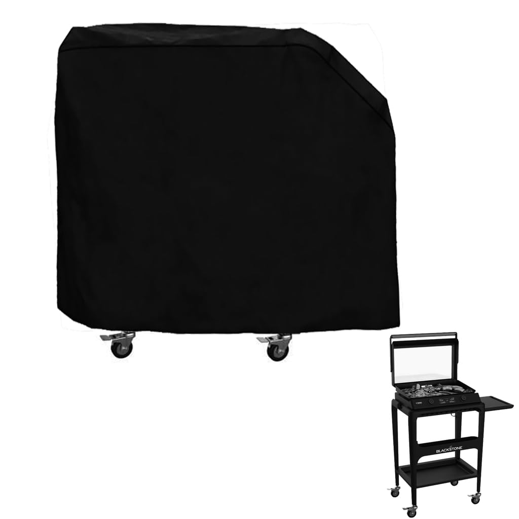 Housse De Protection Imperméable 600D Pour Plancha Blackstone E-Series 55.9cm Avec Hotte - Laffoonparts