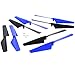Traxxas LaTrax Alias Quadcopter 4 Blue & 4 Black Rotor Blades & Screws Propeller