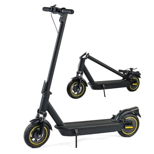 Elektro-Tretroller für Erwachsene 10 Zoll Professionell Batterie 36V 15Ah 3 Geschwindigkeitsmodi Elektro-Tretroller Reichweite 50KM und Belastung 120 kg Doppelte Federung