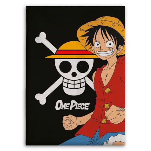 Superlicencias Manta Coralina One Piece, Diseño Monkey D. Luffy,