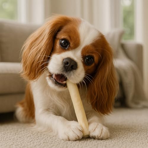 Pet Factory 100% Made in USA Beefhide 5" Chip Rolls Dog Chew Treats - Natural Flavor, 22 Count/1 Pack