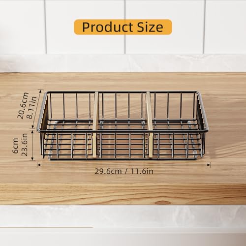 Cesta de frutas con 50% de descuento, organizador de cocina de 3 compartimentos - Image 3