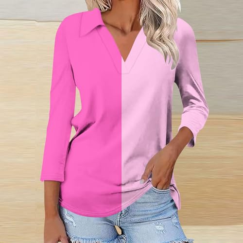 FITORON Women's V-Neck Floral Blouses