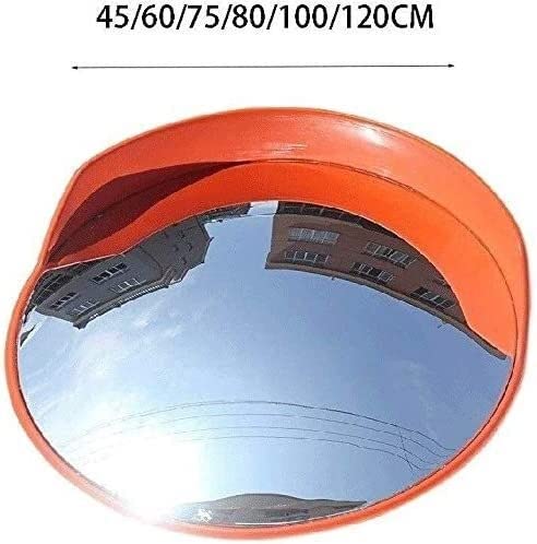 Automotive Wide Angle Rearview Mirror Convex Mirror, Parking Lot Factory Entrance Corner Mirror Wide Angle Mirror(45CM)
