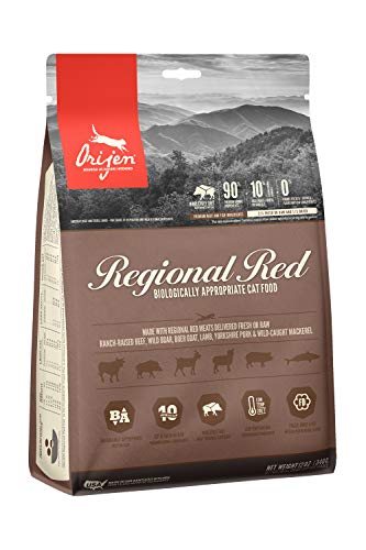 ORIJEN Dry Cat Food, Regional Red, Biologically Appropriate & Grain Free