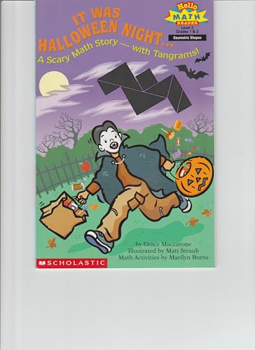 It Was Halloween Night: A Scary Math Story-- Wi... 0439304717 Book Cover