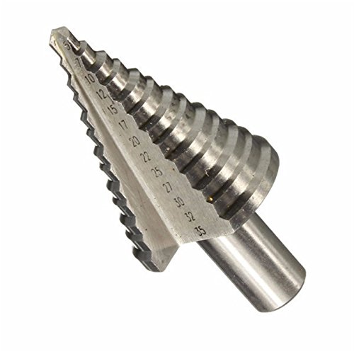 Lexpon HSS step drill bit 13 gradini rotonda gambo...