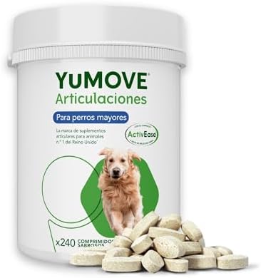 YuMOVE Condroprotector Perros Mayores de 8 Años 240 Tabletas - 17...