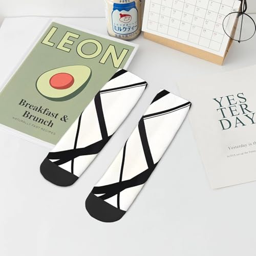 Mid Length Sock Mid-Tube Socks soft tube socks/Socks High Ankle,Unisex socks for home4