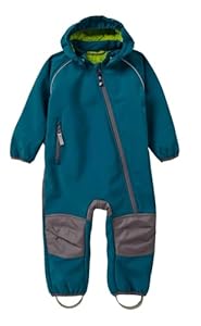 Jako-O Softshell Overall Petrol Größe 68/74