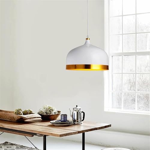 Lámpara de techo empotrada blanca E27 industrial para decoración de interiores 4