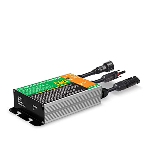 Inversor para coche Microinversor de conexión a red solar 120W 150W 180W MPPT Microinversor de conexión a red fotovoltaica solar Serie GMI Entrada de CC 10,8 V a 30 V Salida de CA Inversores de 80 V a