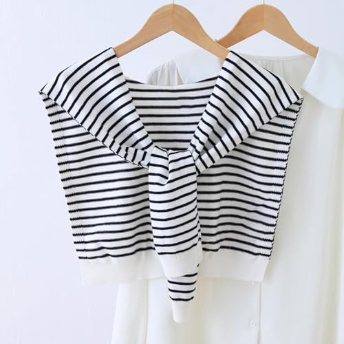 Women Sweater Shawl Wraps Y2K Knitted Tie Up Knotted Shoulder Cape Casual Travel Scarf Tops Trendy Preppy Streetwear4