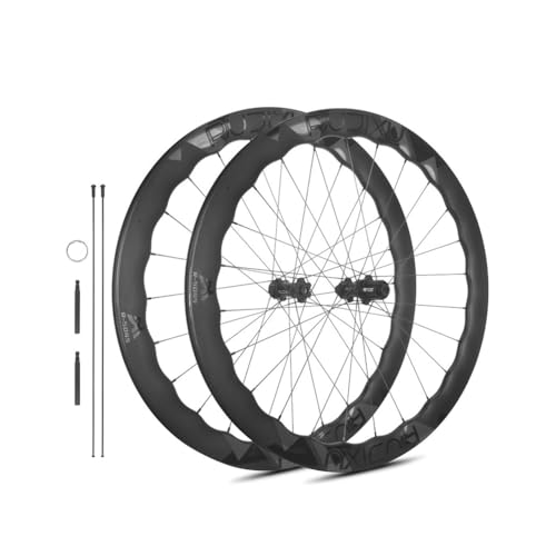 LSRRYD Ruote in Carbonio Ultraleggera 700C Freni A Disco Cerchi