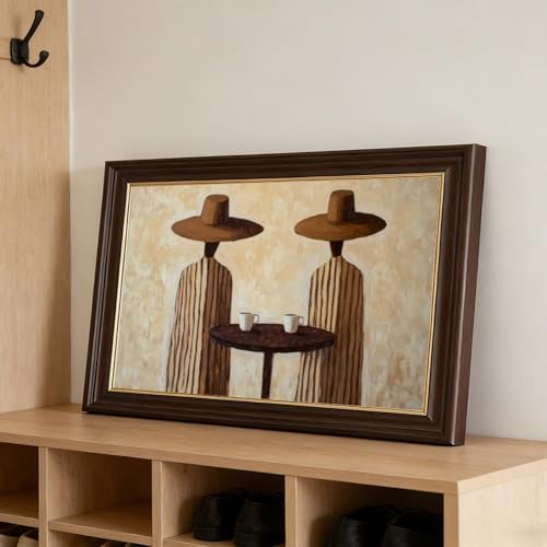 Poster sur toile figurines abstraites art mural de luxe - 3