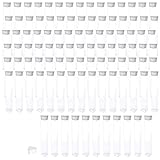 BULK PACKAGE: Made of polystyrene, these round tubes measure 9/16 inches (14.29mm) in diameter and 3 inches (76.2mm) in length. They are crystal clear and lightweight, which is great for showing off the contents. The package will contain 100 plastic ...