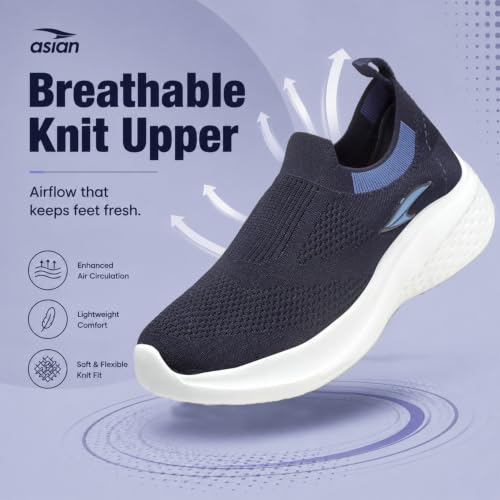 Image of ASIAN Breeze-02 Women Walking Shoes | Lightweight, EVA Sole Grip with Soft Memory Foam Comfort for Daily Walking
