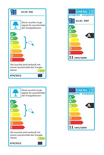 Alco 958-28 - Lampada da scrivania, 11 Watt