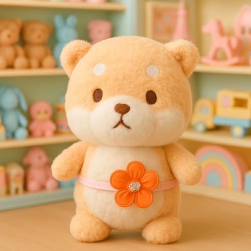 Image of Cute Plush Toy for Kids | | Soft Toys | Birthday Gift for Girls /Wife, Boyfriend /Husband, Soft Toys for Girls, Baby Toy (Random Color) Pack of 1 (Brown Bear Toy)