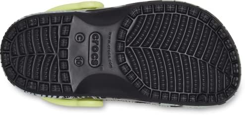 Crocs Unisex-Child Baya Graphic Clog, Tropical/Black, 7 US Toddler | Image 2