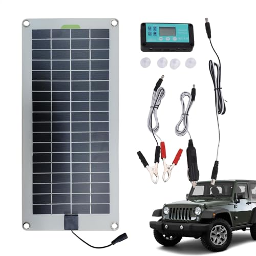 Kit de chargeur de batterie solaire pour rester autonome en camping-car