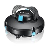 Redroad Cordless Robotic Pool Cleaner, Pool Vacuum Lasts 150Mins, Powerful Suction, Self-Parking, Maximum Climbing Angle 18 Degrees, Lightweight for Above/Inground Pools Up to 1200 Sq.Ft