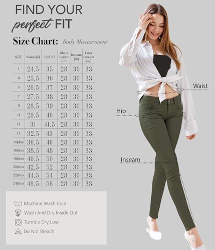 Image of Hybrid & Company Women's Stretch Denim Jeans