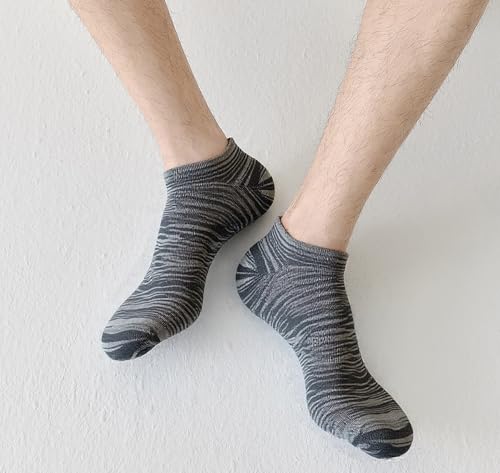 Image of 12-30 Pairs Low Cut Ankle Socks for Men Thin Breathable Casual No Show Athletic Socks Bulk