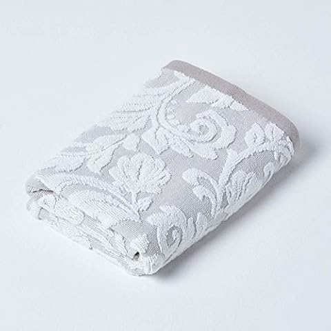 HOMESCAPES Luxury Beige Hand Towel 100% Turkish Cotton Cover
