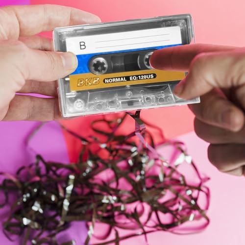 10 sztuk kaset audio: 90 min Empty Cassette Tapes, puste kasety audio do kaset muzycznych, z redukcją szumów, kasety audio do wykładów, seminariów, codziennych nagrań
