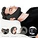 Anti Snore Chin Strap for CPAP Users Chin Strap for Sleeping Anti Snoring Devices Snore Stopper for Men Women High Elasticity Traceless Breathable Reusable Stop Snoring Solution,M,Black