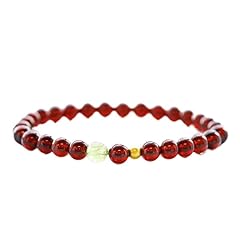 Garnet + Prehnite Bracelet