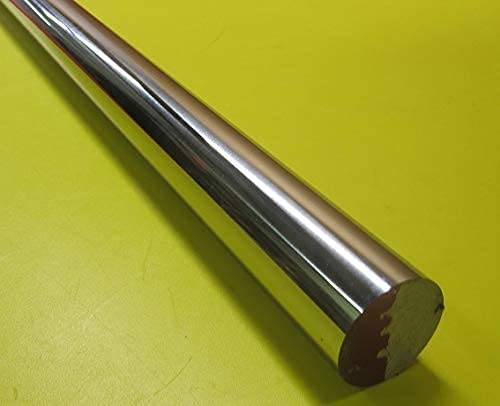 Chrome Plated 1045 Carbon Steel Shaft 1.25" Diameter x 12" Long 1 pc