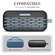 Geekria Silikon-Lautsprecherhülle, kompatibel mit Bose SoundLink Flex Gen 1, schützende, weiche Haut, tragbare Lautsprecher, Reise-Tragetasche mit Schlüsselanhänger-Haken