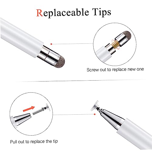 Stylus capacitif Hemobllo léger pour naviguer sur tablette au café