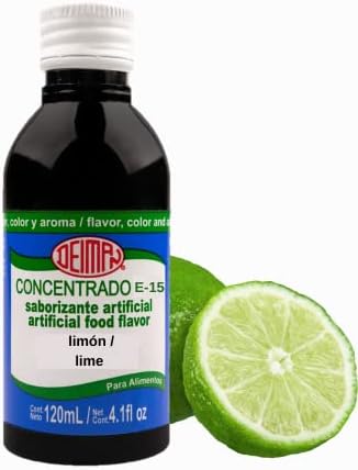 Deiman Artificial Food Flavoring Lime E-15 (4 fl oz)