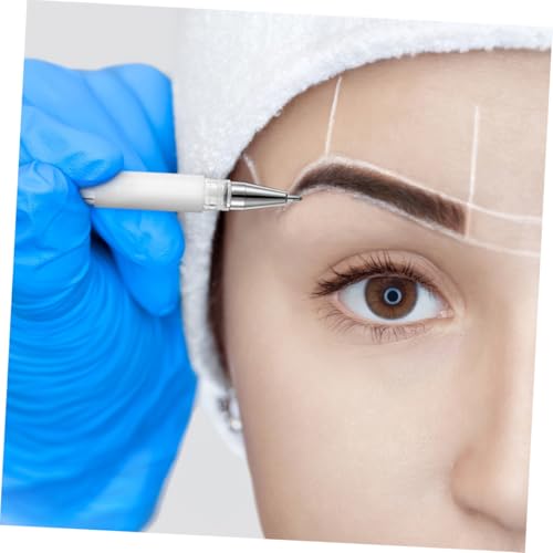 12 bolígrafos impermeables para marcado de cejas miniatura 6