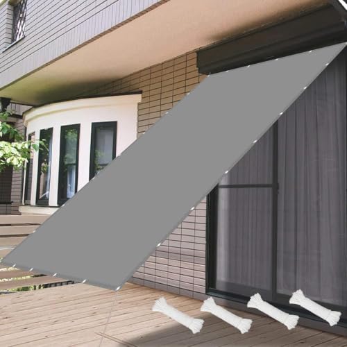 Filet d'ombrage avec œillets 3.5x5m bâche polyester pergola
