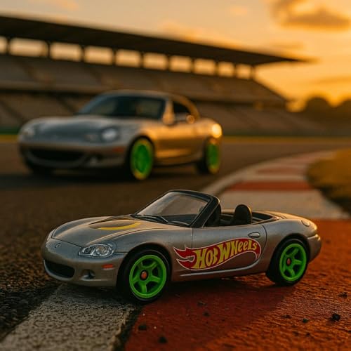 Image of Hot Wheels Collector Edition | Premium Die-Cast Metal Car for Kids & Collectors | Rare One-Time Release Model for Boys | No Restock Limited Edition (2004 Mazda MazdaSpeed Miata (2025))