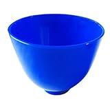 SDent USA FDA & TUV CE 2PCS Large Size 13096mm 690ml Dental PVC Rubber Mixing Bowl for Alginate and Plaster Materials Color Random