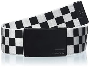Ceinture En Toile Vans Deppster II Noir/Blanc pour Garçon