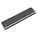 Black Anti Slip Stair Treads Non Skid 60 Grit Safety Tape with Stripe 6" X 24" (5 Pack - Glow in the Dark)