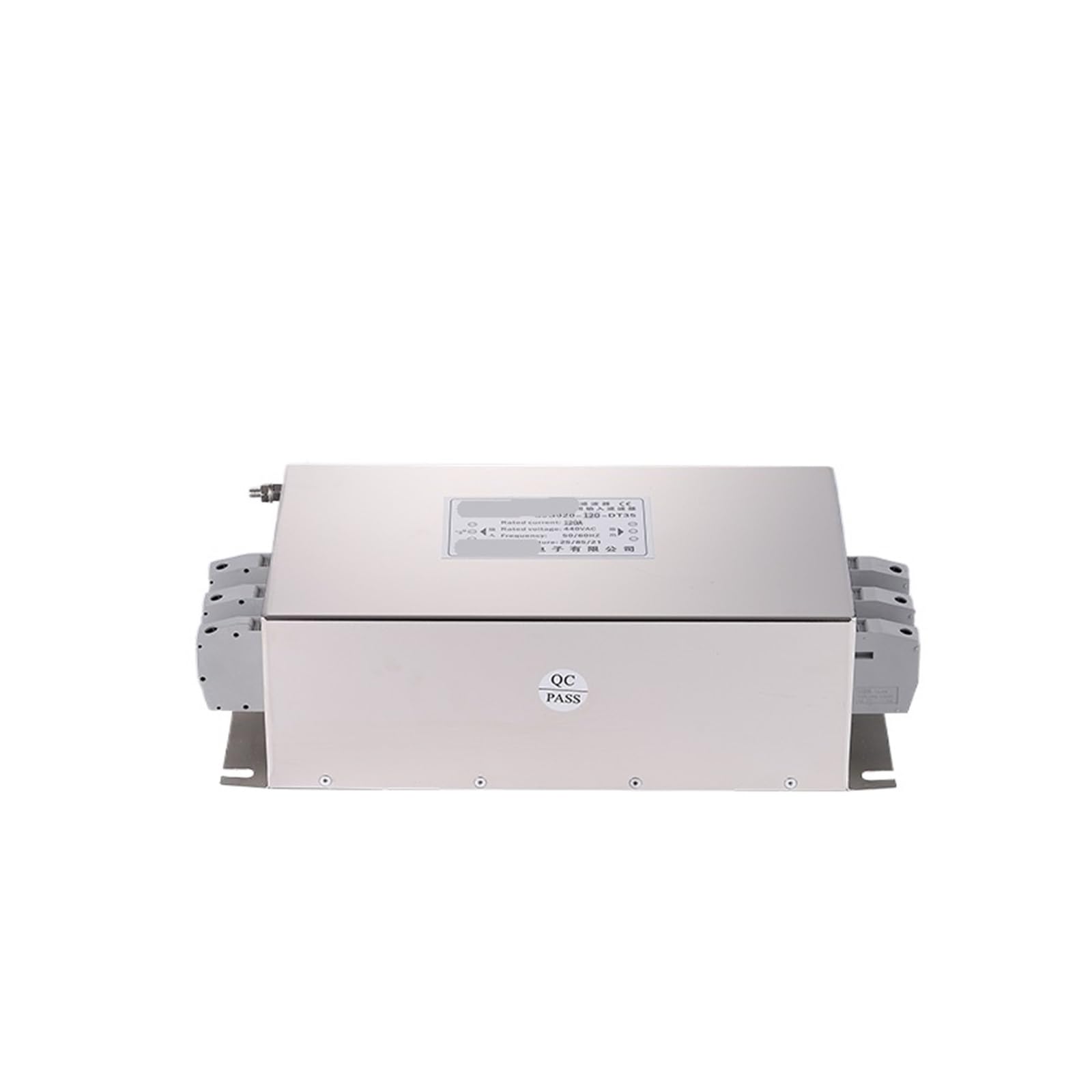 Coszwqdp 5V Sjb920-5A/250A-Dt Three-Phase Input Terminal Block Servo Inverter Dedicated Anti-Interference Power Filter 380V(Sjb920-120A-Dt 55Kw)