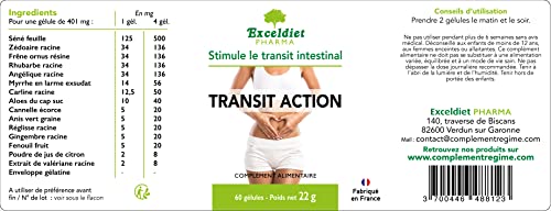 Laxatif pour constipation adultes - Transit intestinal - Selles ramollies - Détox foie, colon & intestins - Ventre plat & Ballonnement - Flore intestinale – vue 8