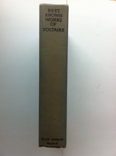 The Best Known Works of Voltaire the Complete R... B000I8SGFK Book Cover
