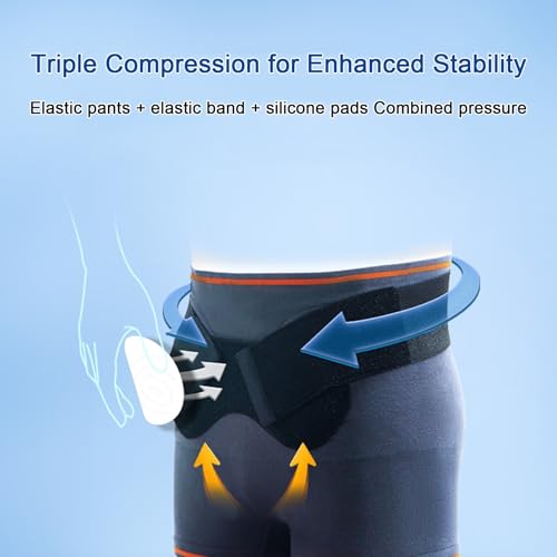 Faja lumbar para hernia para hombre talla M miniatura 4